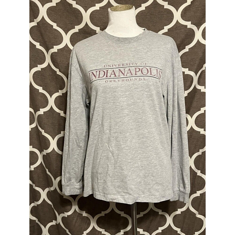 Vintage Y2K Jansport Indianapolis Greyhounds Long Sleeve Shirt Adult Small